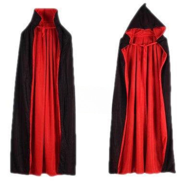Funny And Interesting Black Grim Reaper Kidsren'S Cloak Halloween Costume Magic Vampire Wizard Adult Robe Robe - Image 5